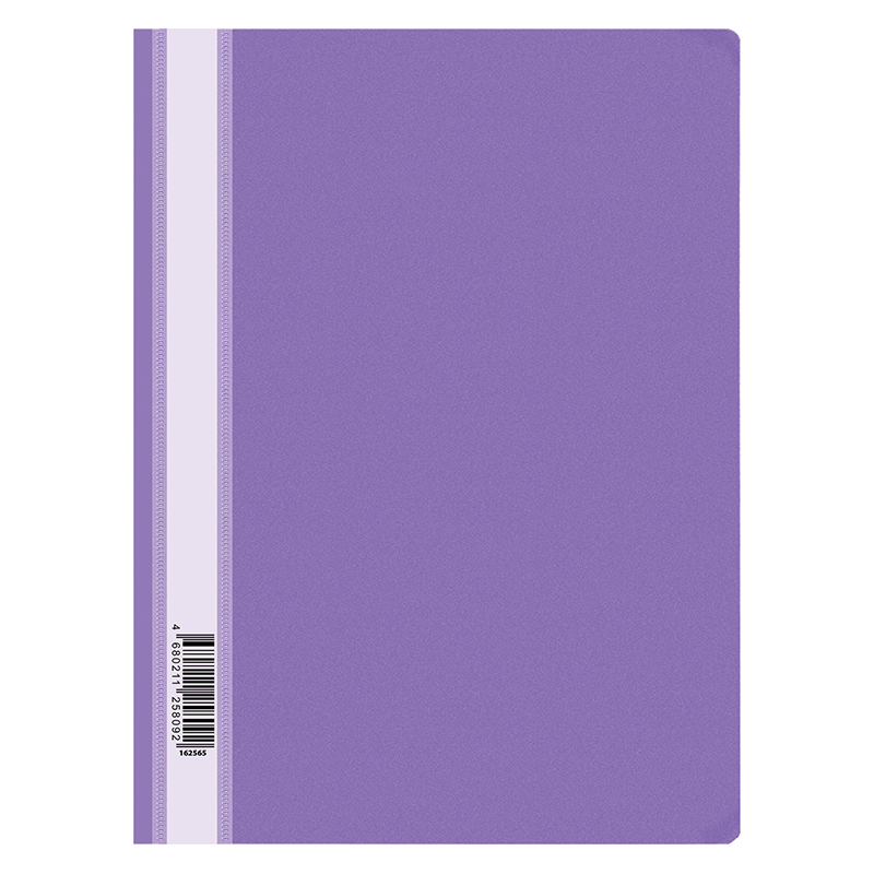 Папка-скоросшиватель пластик. OfficeSpace, А4, 160мкм, фиолетовая с прозр. верхом Fms16-6_719