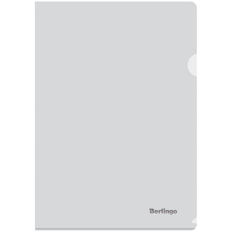 Папка-уголок Berlingo, А4, 180мкм, прозрачная бесцветная AGp_04106